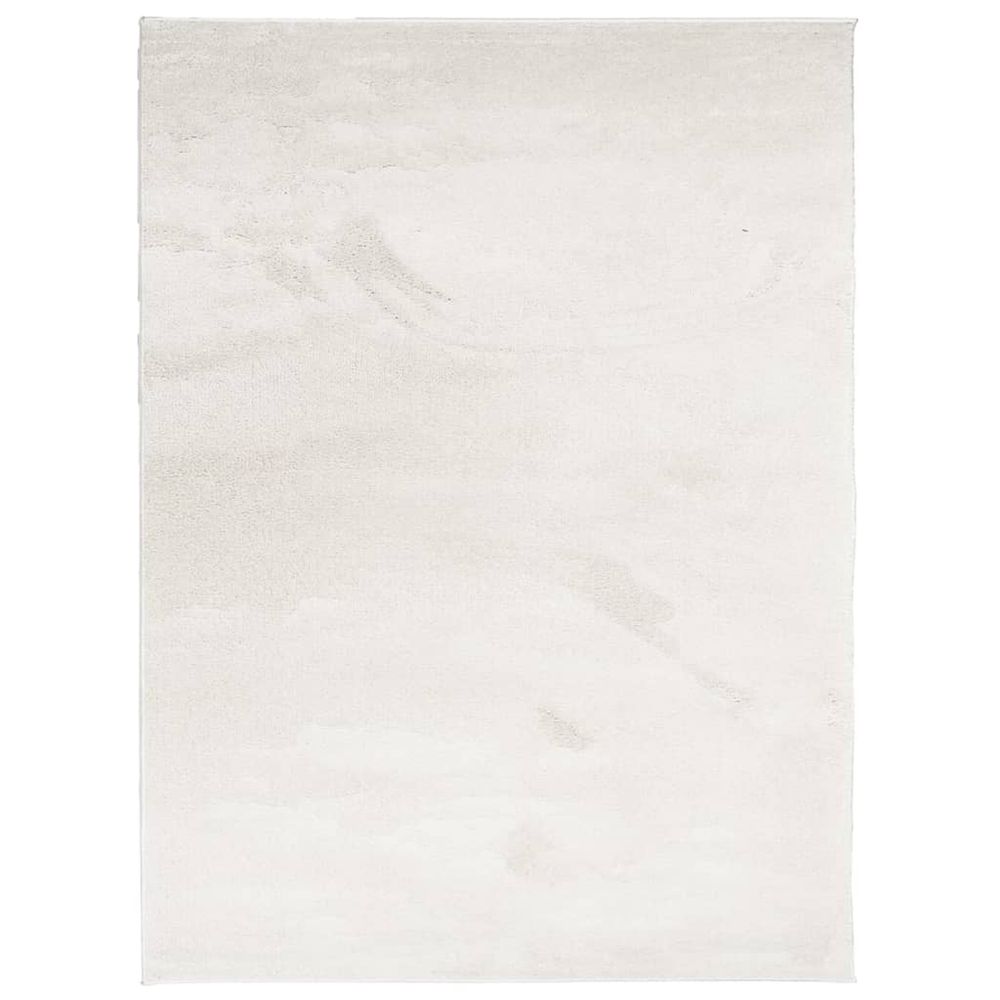 vidaXL Rug OVIEDO Short Pile Beige 240x340 cm - SILVIONIX