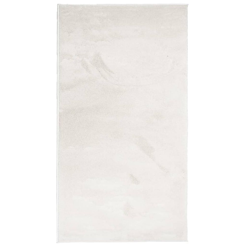 vidaXL Rug OVIEDO Short Pile Beige 60x110 cm - SILVIONIX