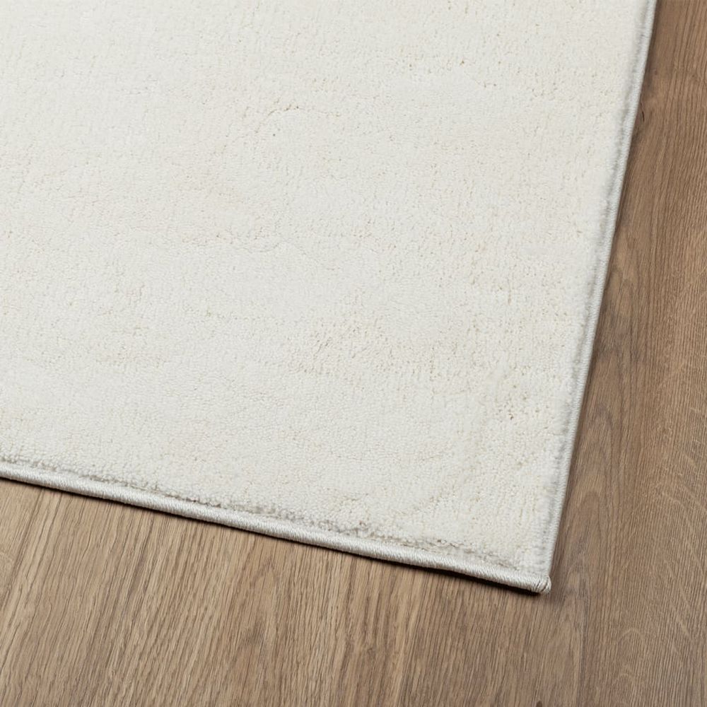 vidaXL Rug OVIEDO Short Pile Cream 100x200 cm - SILVIONIX