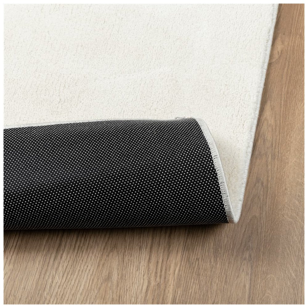 vidaXL Rug OVIEDO Short Pile Cream 80x150 cm - SILVIONIX