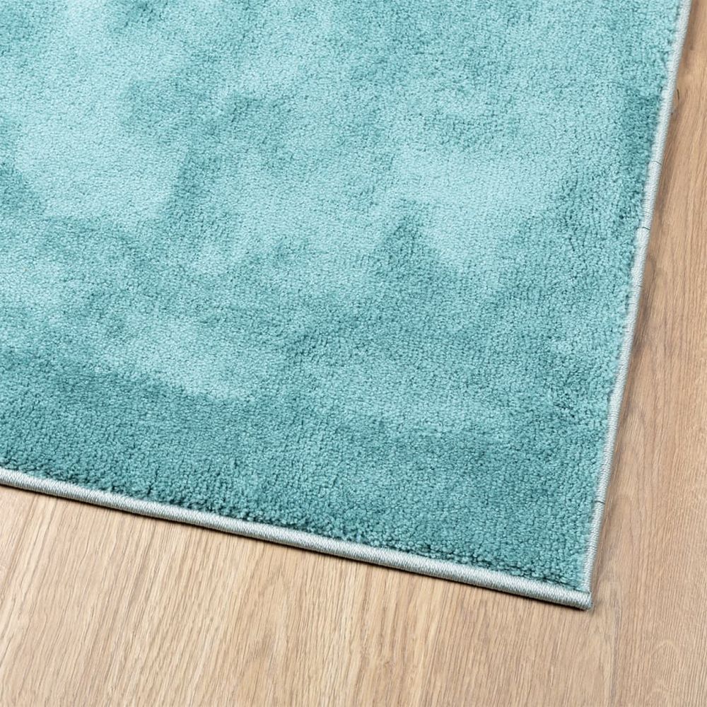 vidaXL Rug OVIEDO Short Pile Green 120x120 cm - SILVIONIX