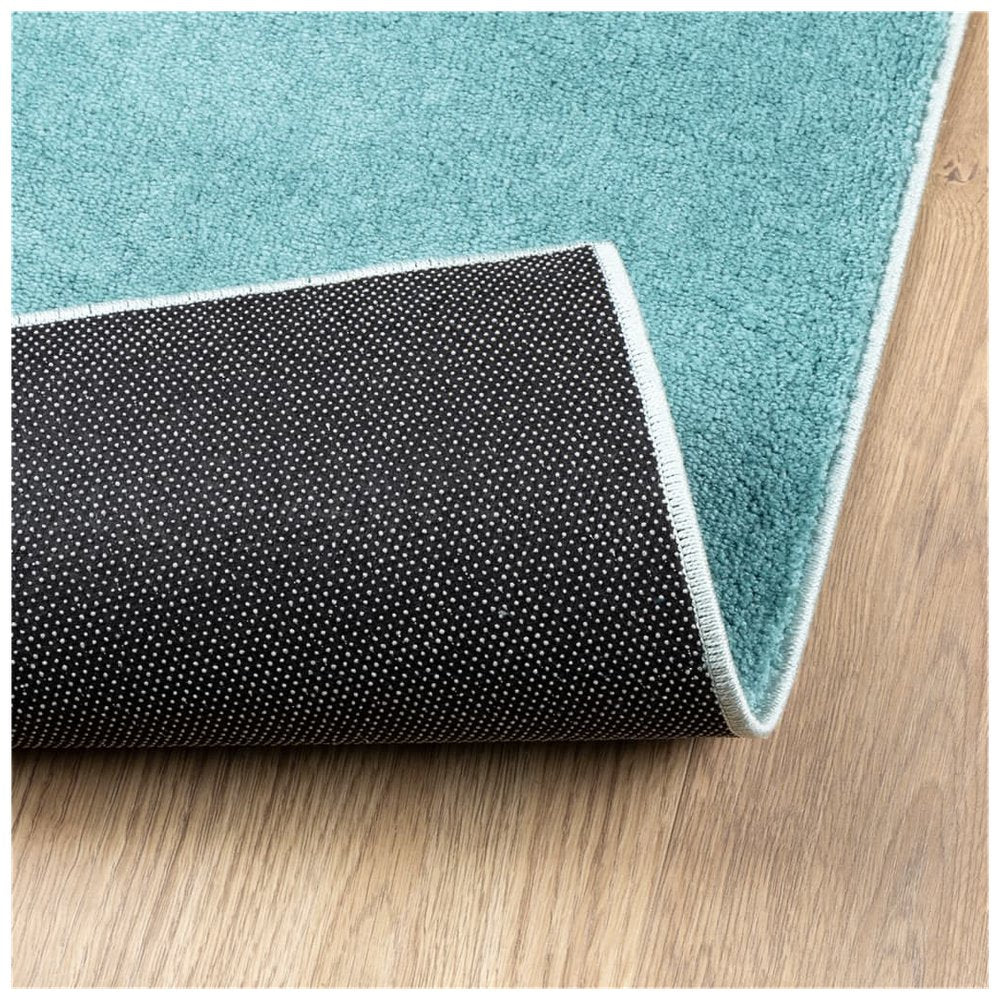 vidaXL Rug OVIEDO Short Pile Green 80x200 cm - SILVIONIX