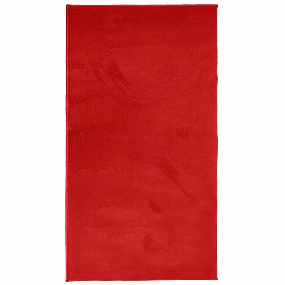 vidaXL Rug OVIEDO Short Pile Red 60x110 cm - SILVIONIX