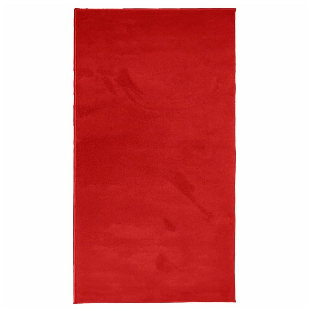 vidaXL Rug OVIEDO Short Pile Red 80x150 cm - SILVIONIX