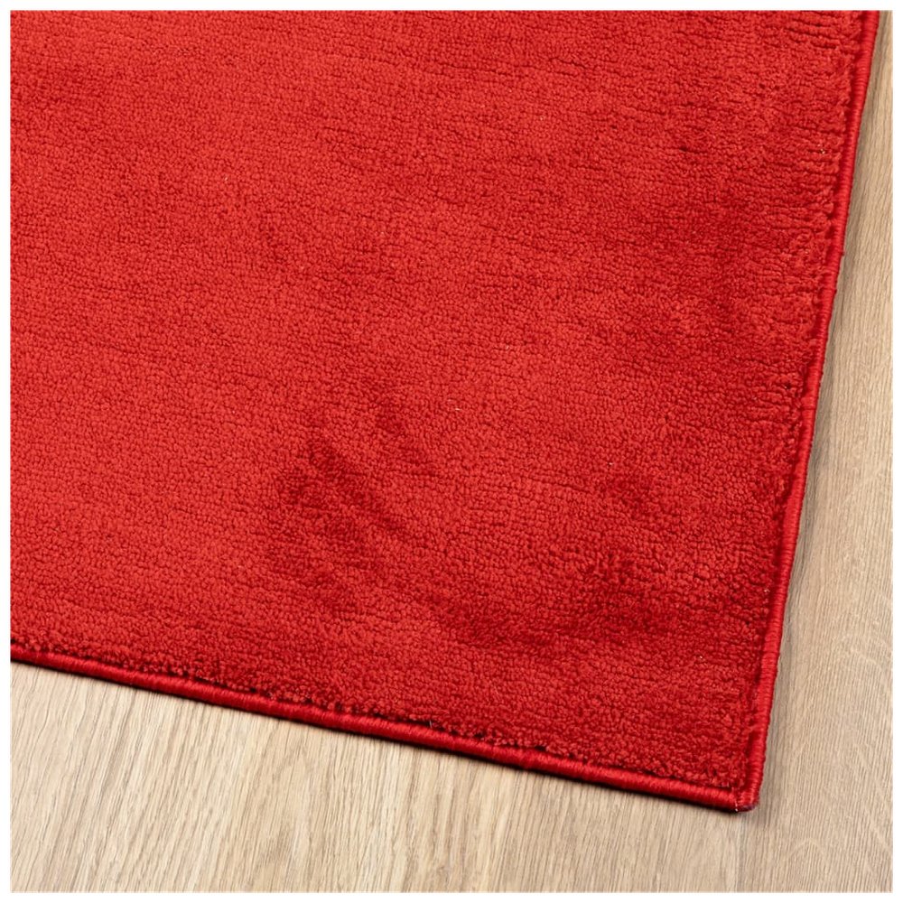 vidaXL Rug OVIEDO Short Pile Red 80x150 cm - SILVIONIX