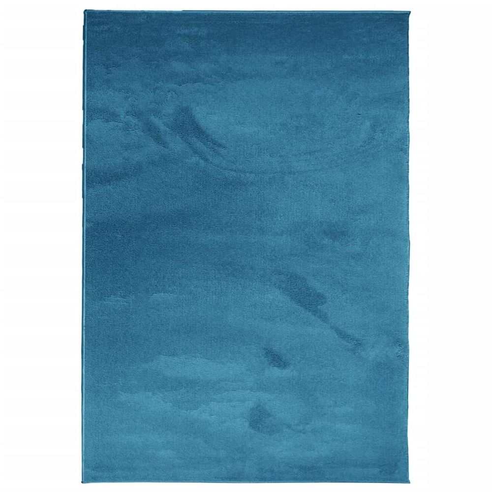 vidaXL Rug OVIEDO Short Pile Turquoise 200x280 cm - SILVIONIX