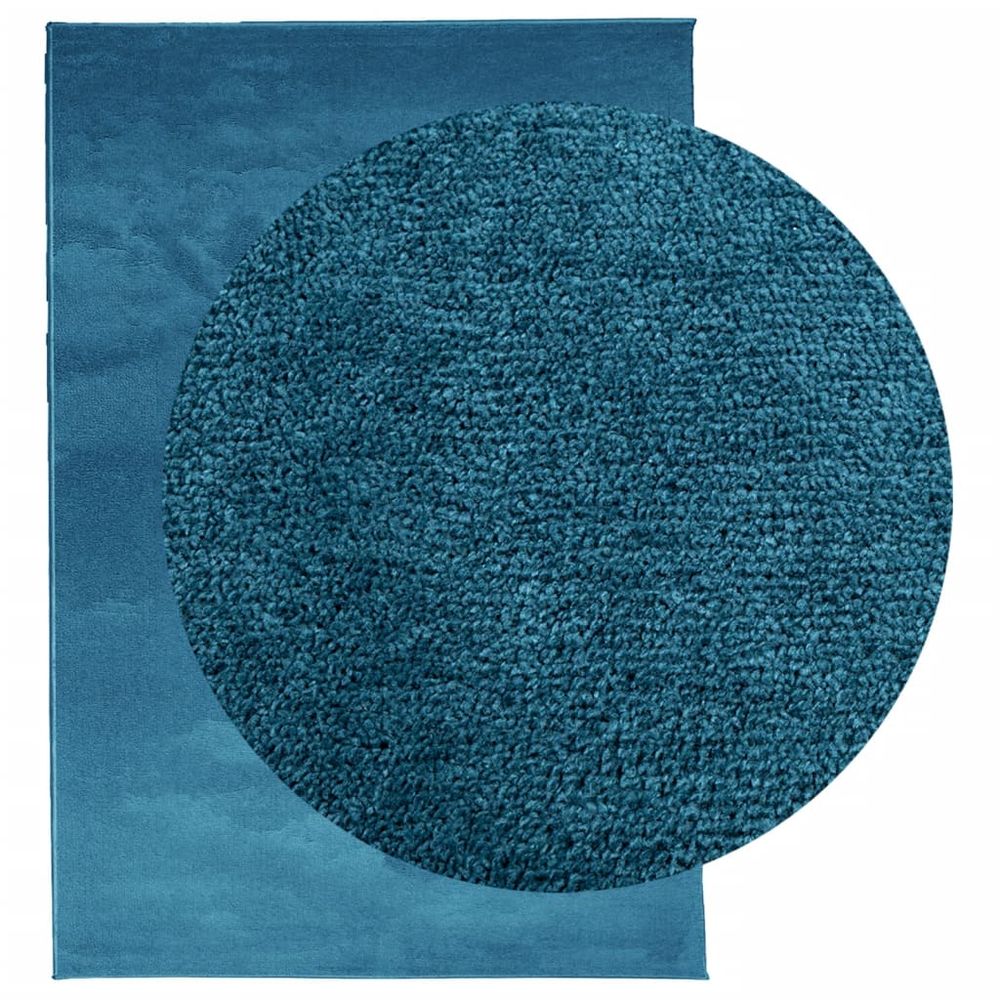 vidaXL Rug OVIEDO Short Pile Turquoise 200x280 cm - SILVIONIX