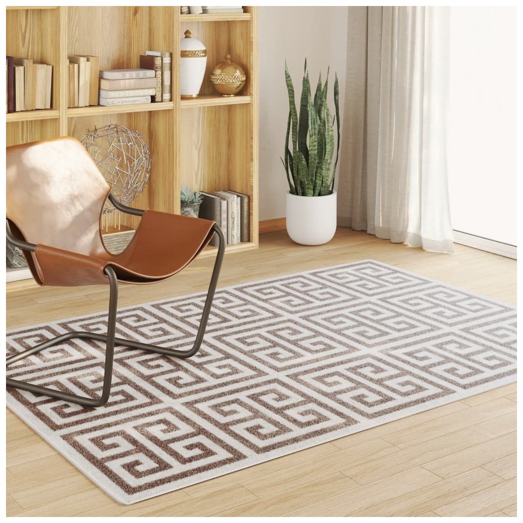 vidaXL Rug Short Pile Multicolour 160x230 cm Anti Slip - SILVIONIX