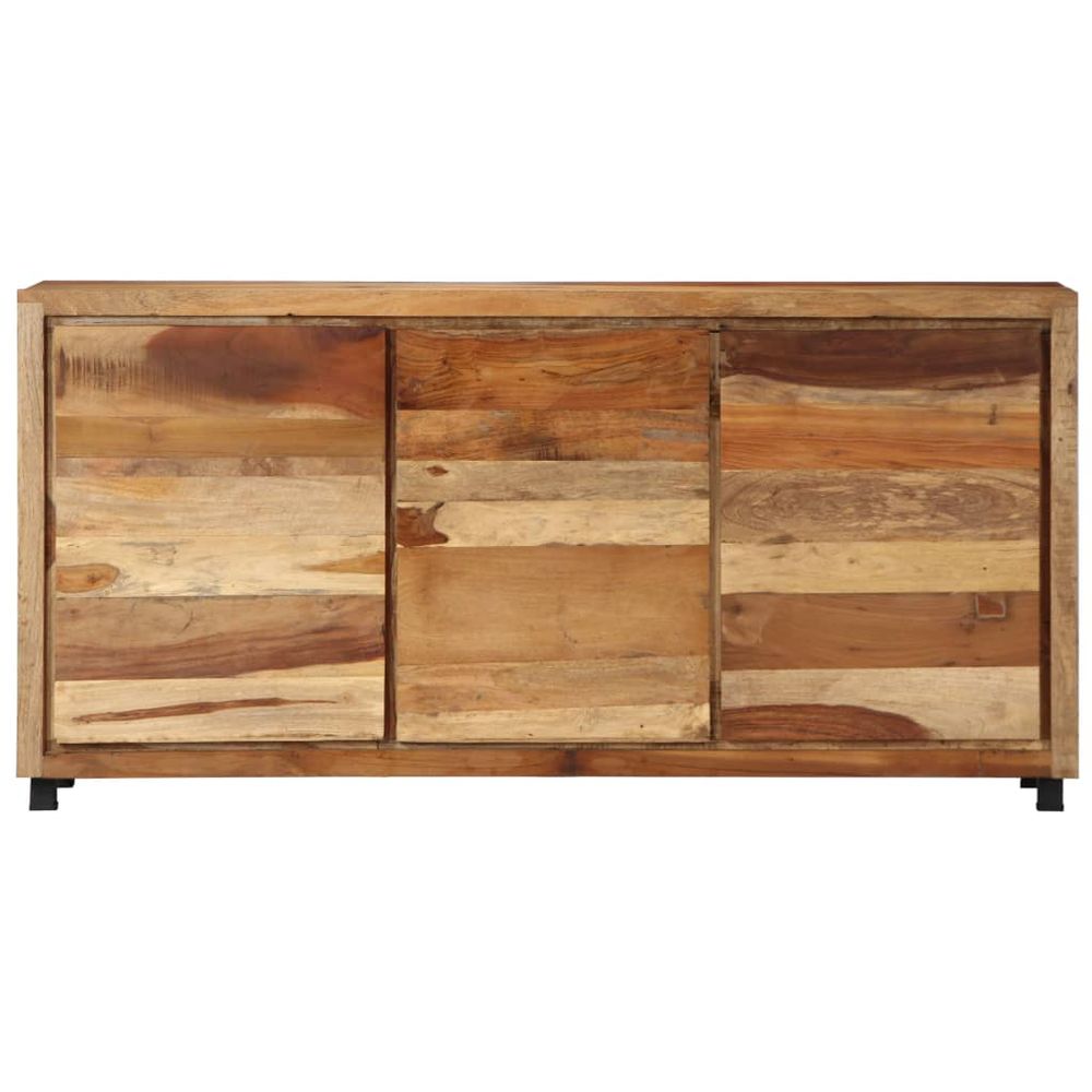 vidaXL Side Cabinet 160x38x79 cm Solid Reclaimed Wood - SILVIONIX