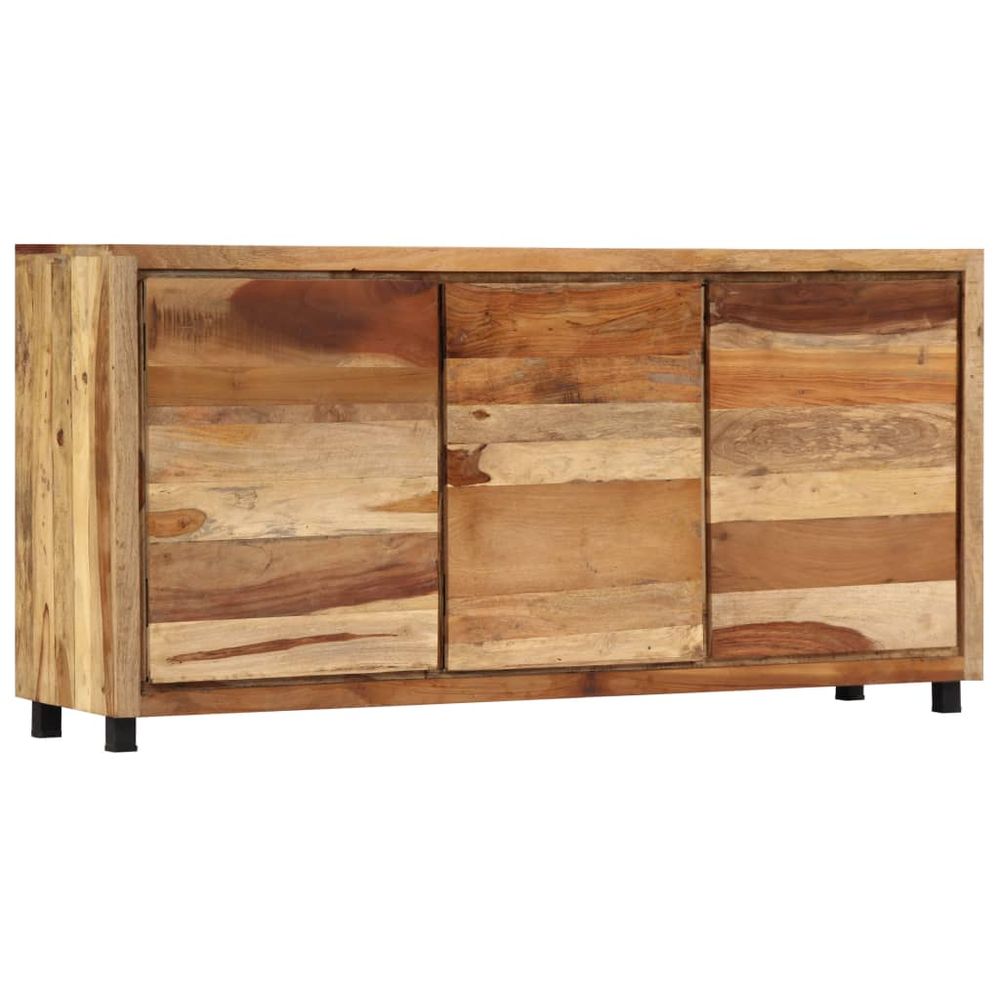 vidaXL Side Cabinet 160x38x79 cm Solid Reclaimed Wood - SILVIONIX