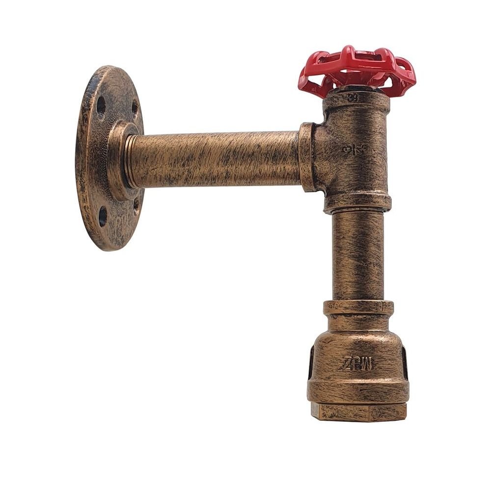 Vintage Industrial Retro arm Water Pipe Valve Lamp E27 For Kitchen Restaurant - SILVIONIX