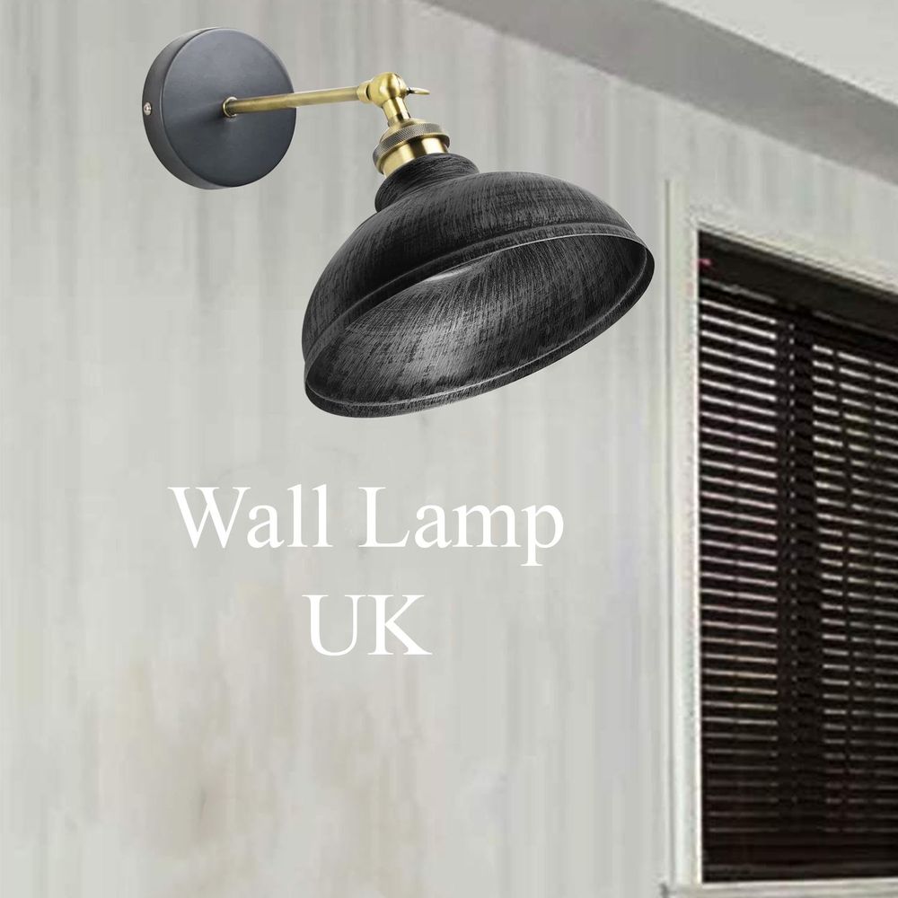 Vintage Wall Lamp Industrial Retro Loft Metal Wall Lights Sconce Lamp UK - SILVIONIX