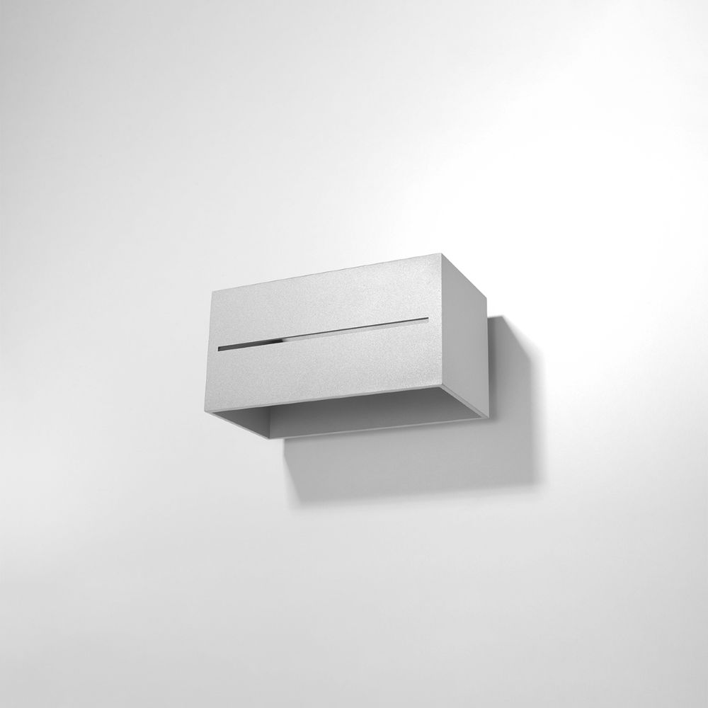 Wall lamp aluminum Lobo modern Design G9 - SILVIONIX