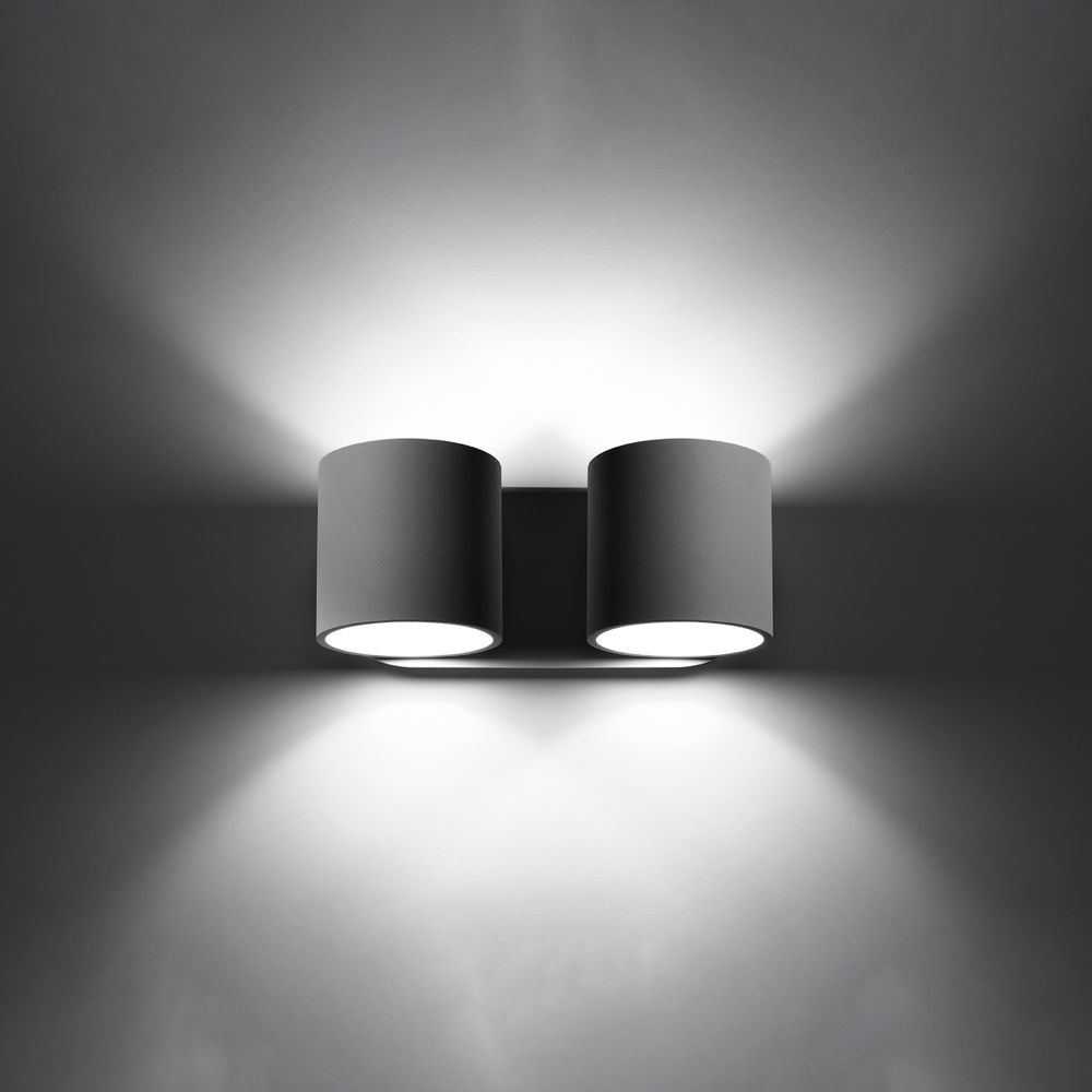 Wall lamp aluminum Orbis modern Design G9 - SILVIONIX