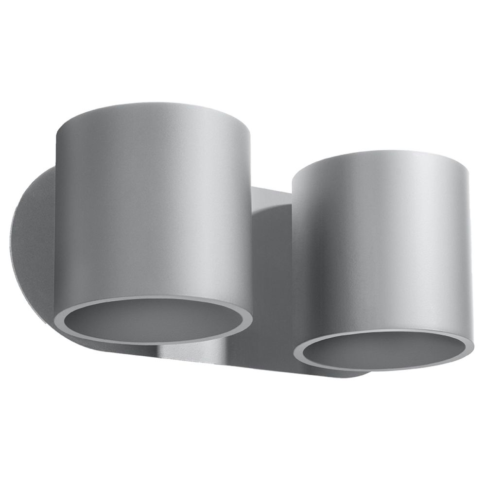 Wall lamp aluminum Orbis modern Design G9 - SILVIONIX