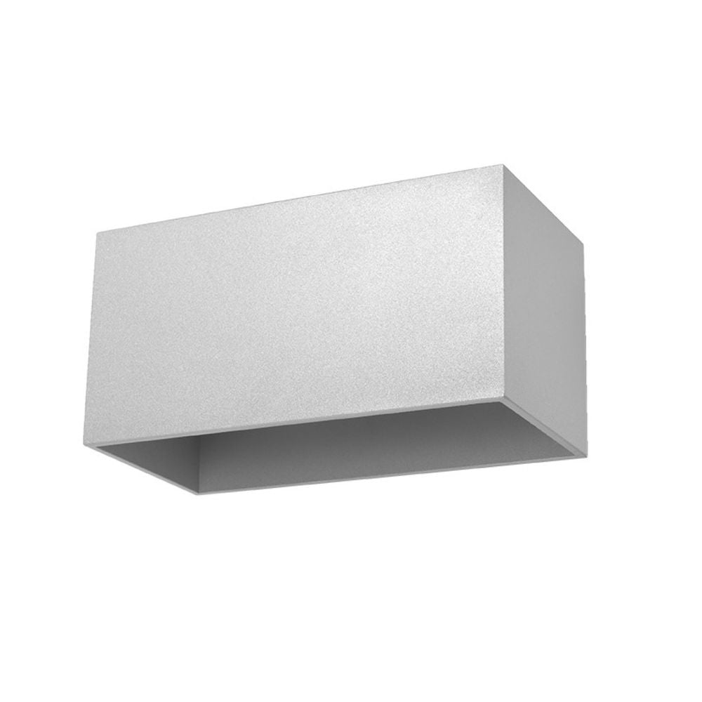 Wall lamp aluminum Quad modern Design G9 - SILVIONIX