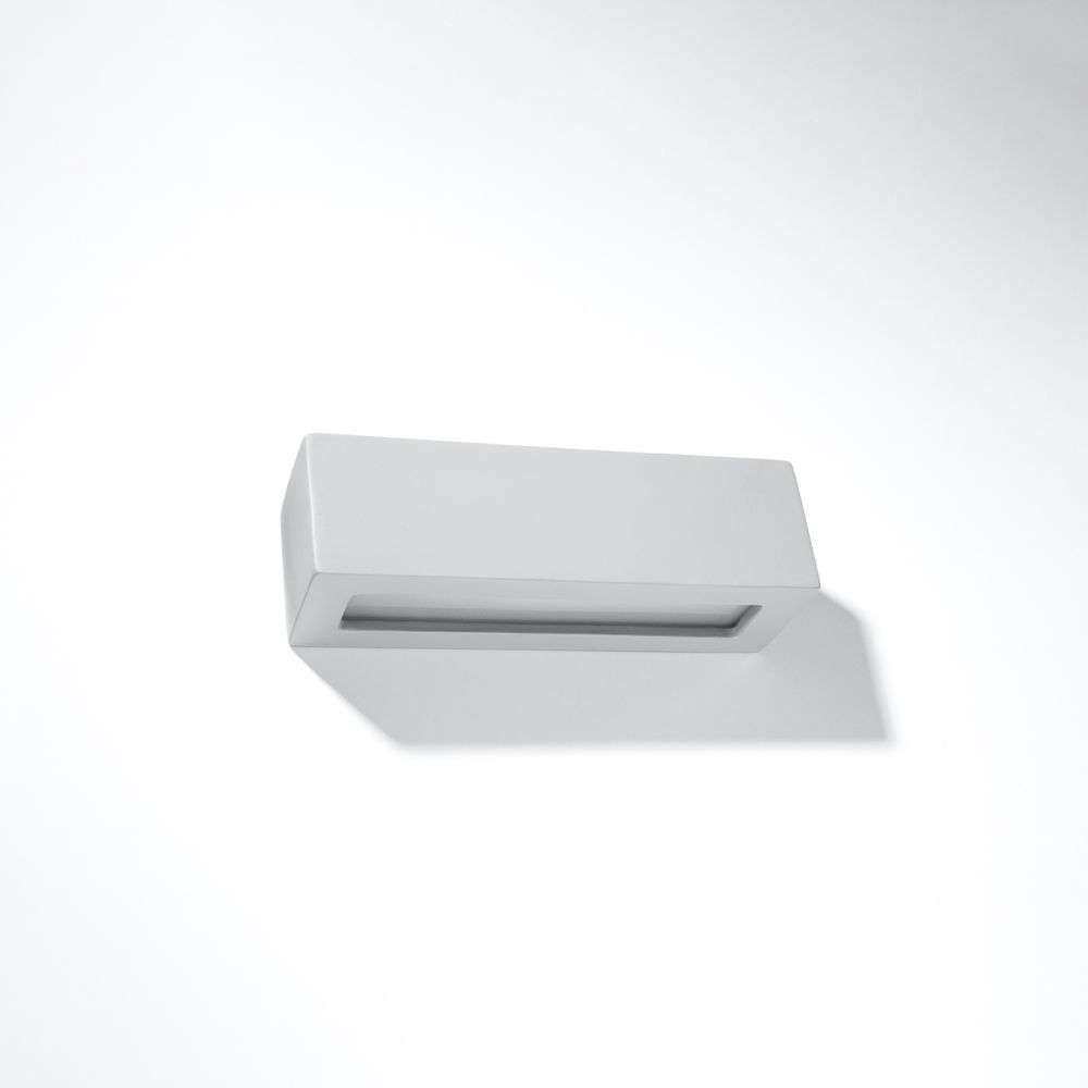 Wall lamp ceramics, glass Vega modern Design E27 - SILVIONIX