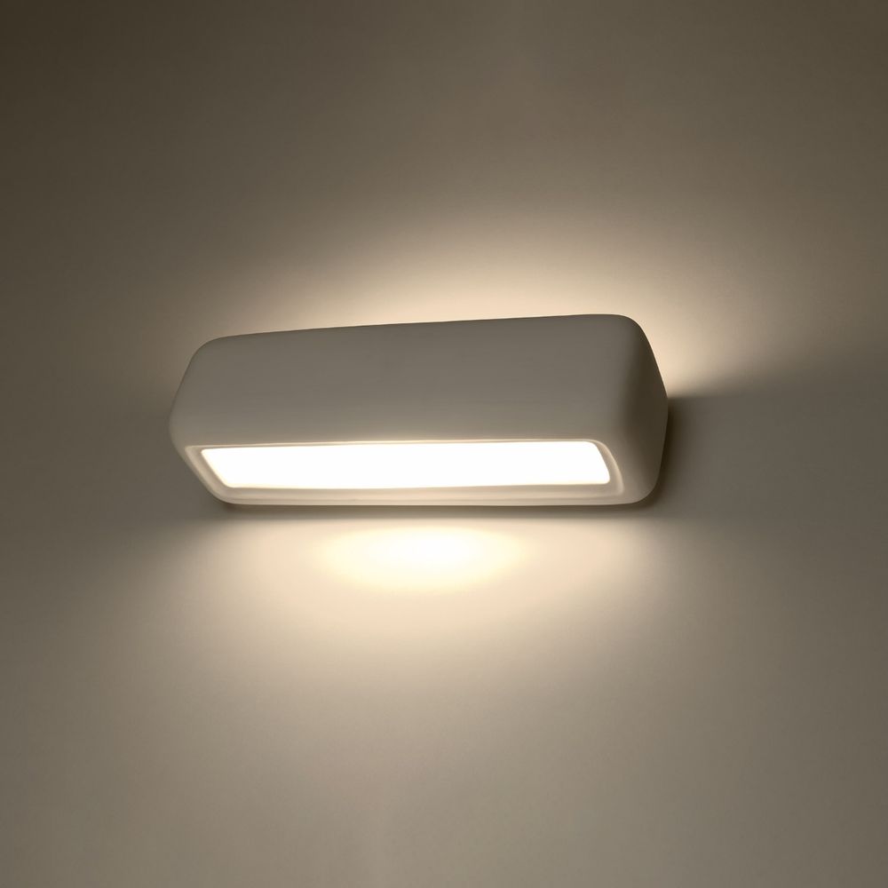 Wall lamp ceramics Subani modern Design E27 - SILVIONIX