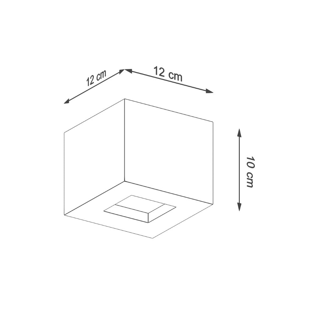 Wall lamp concrete, glass Leo modern Design G9 - SILVIONIX