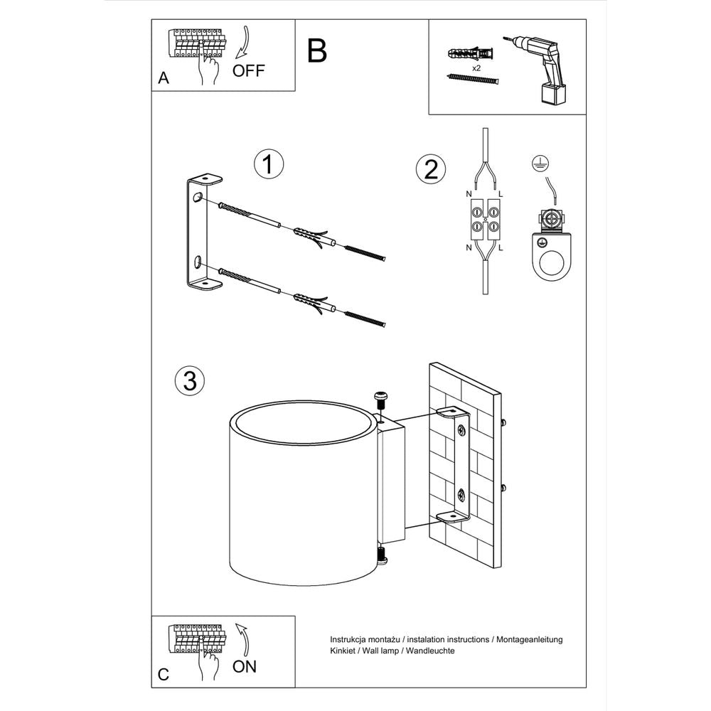 Wall lamp glass Vici modern Design G9 - SILVIONIX