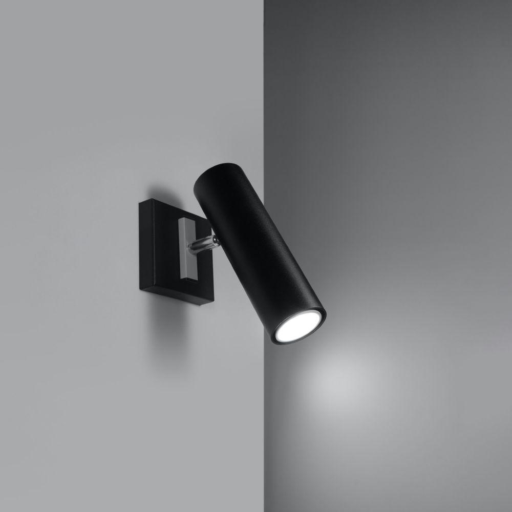 Wall lamp steel Direzione modern Design GU10 - SILVIONIX