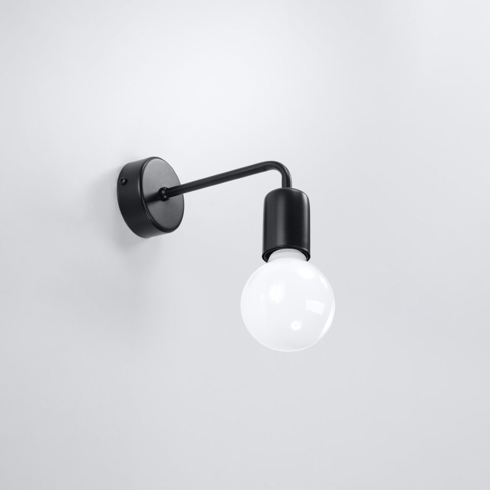 Wall lamp steel Duomo loft Design E27 - SILVIONIX