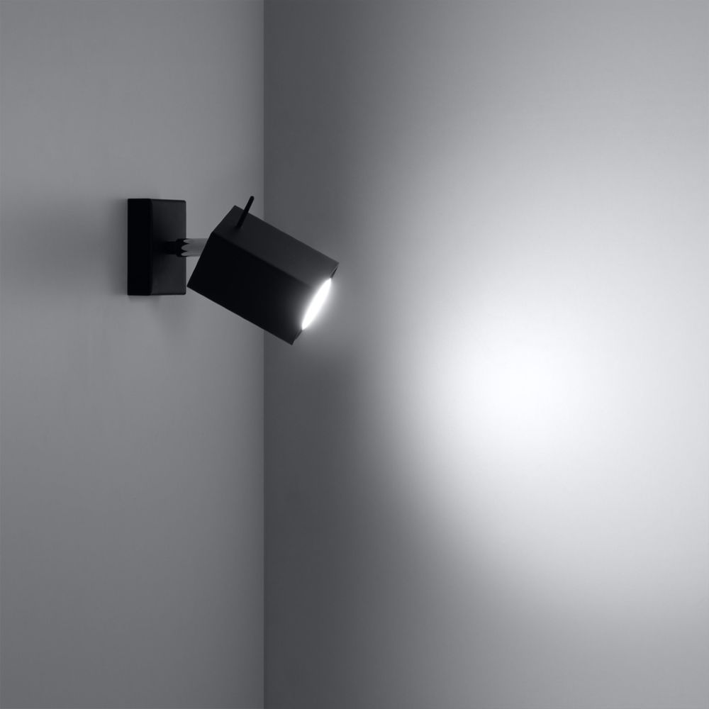 Wall lamp steel Merida modern Design GU10 - SILVIONIX