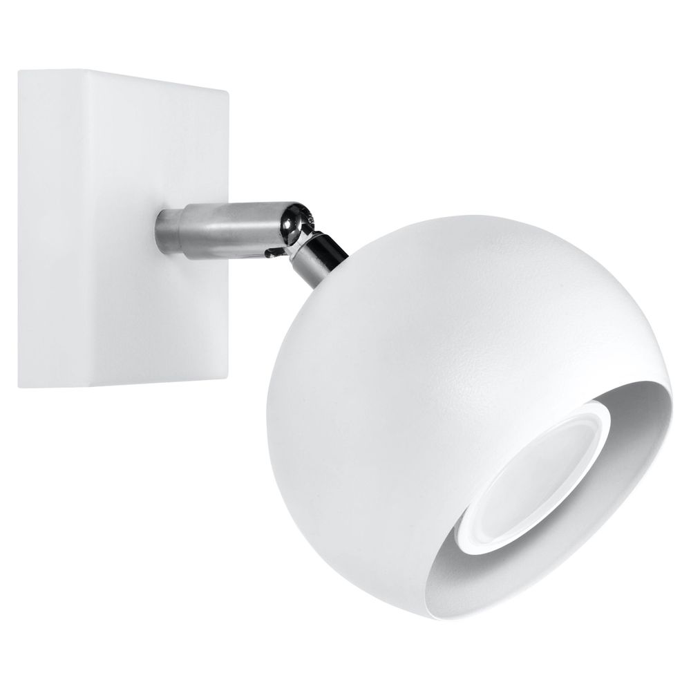 Wall lamp steel Oculare modern Design GU10 - SILVIONIX