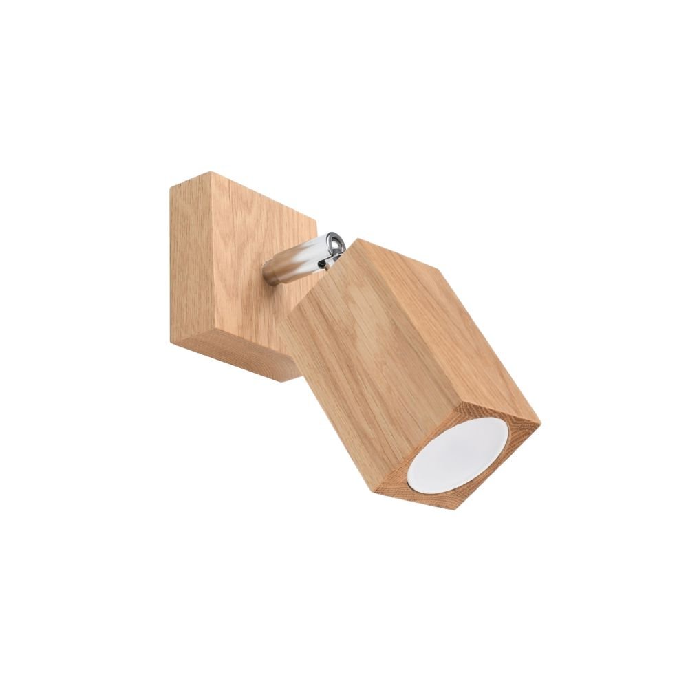 Wall lamp wood Keke Scandinavian Design GU10 - SILVIONIX