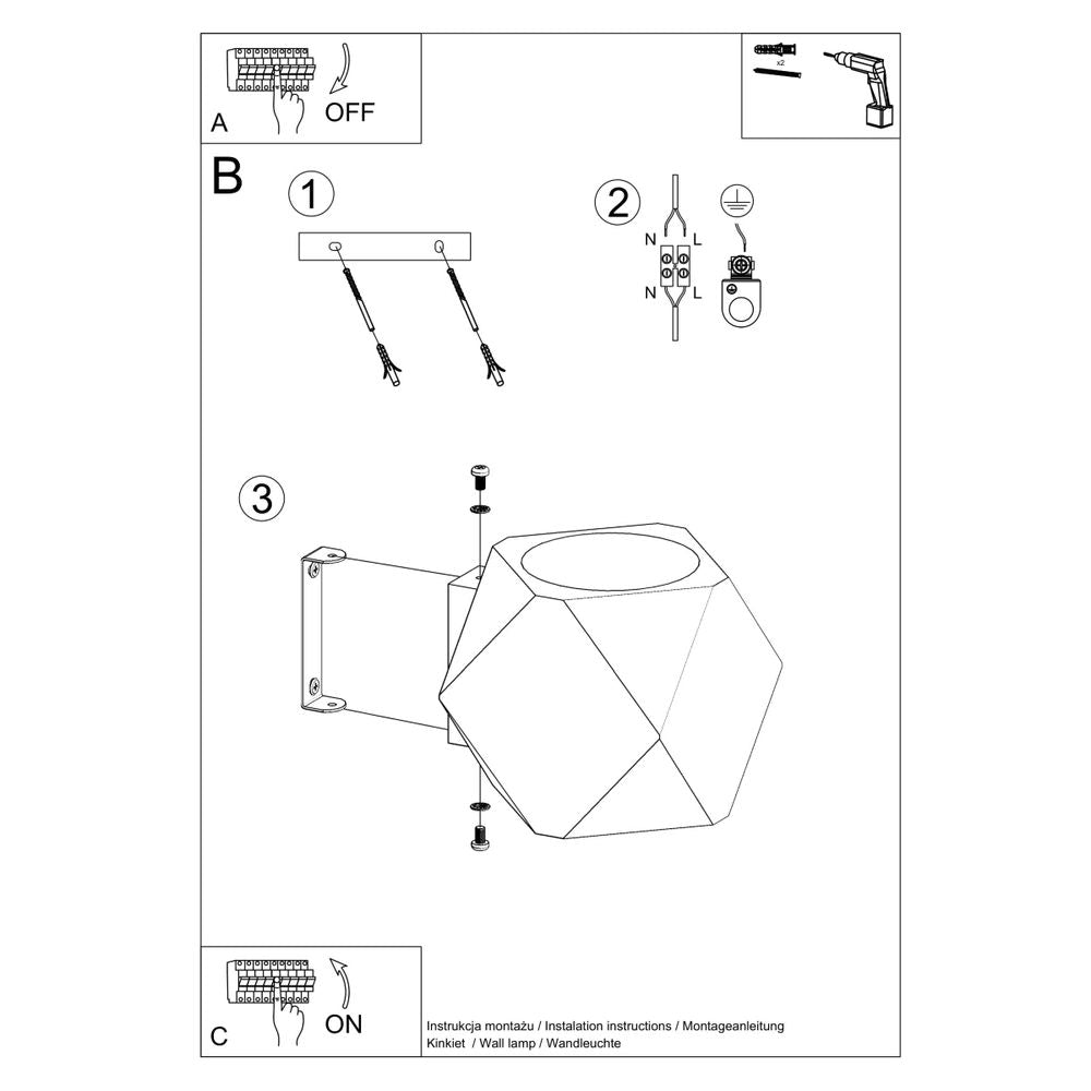 Wall lamp wood Woody Scandinavian Design G9 - SILVIONIX