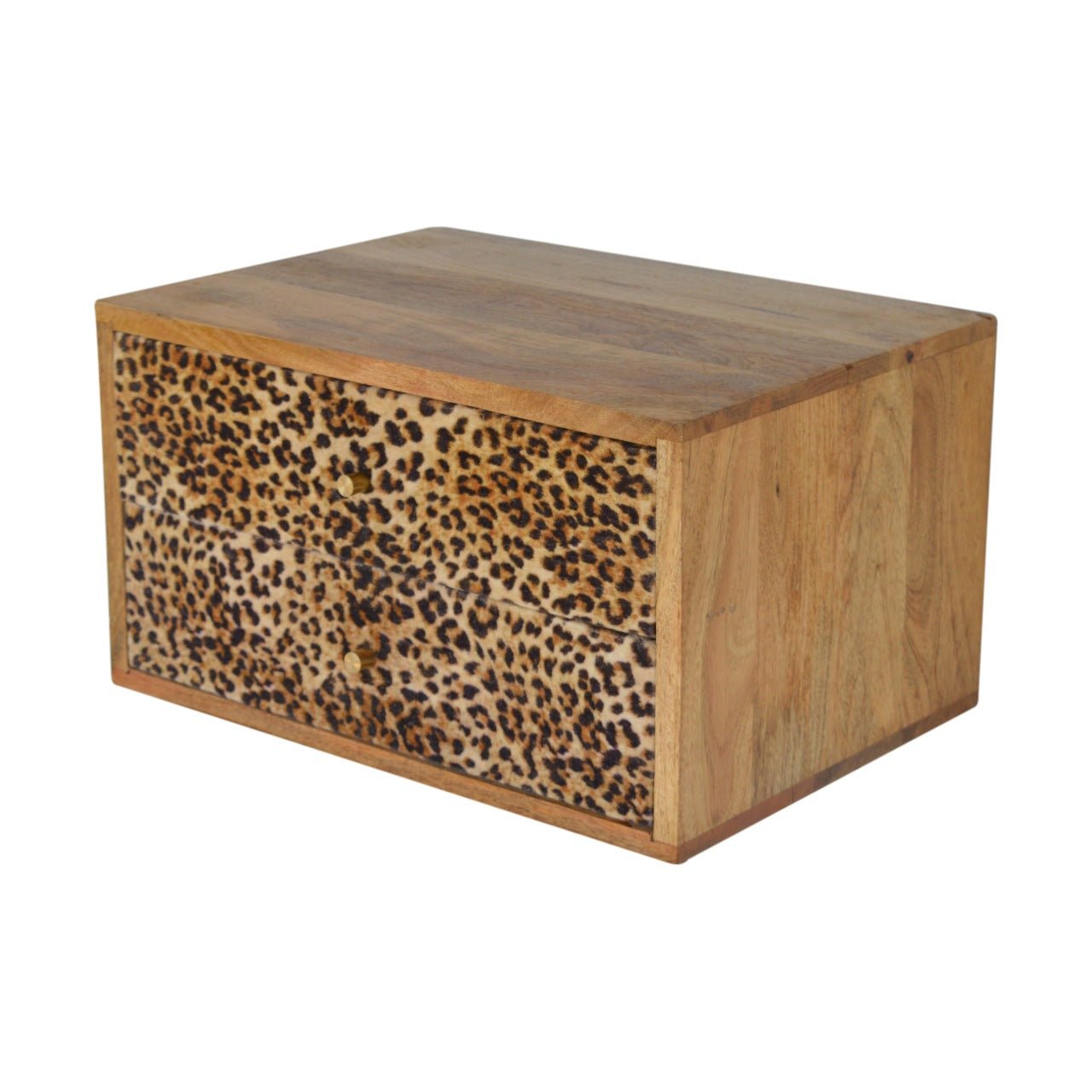 Wall Leopard Print Bedside - SILVIONIX