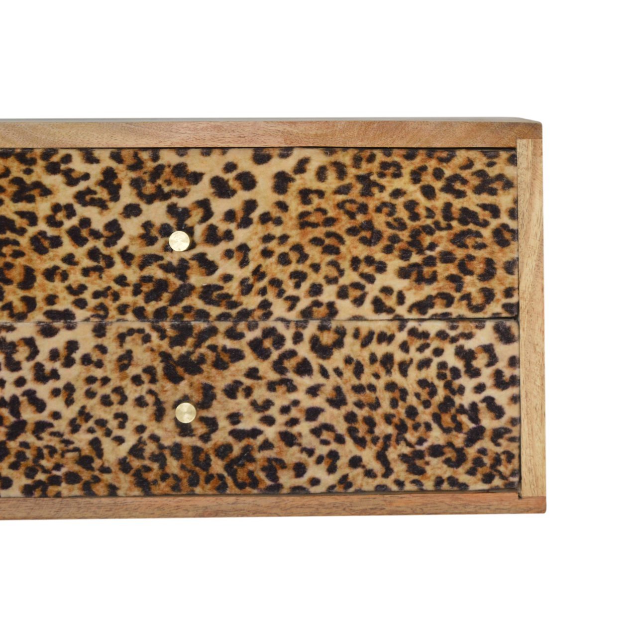 Wall Leopard Print Bedside - SILVIONIX