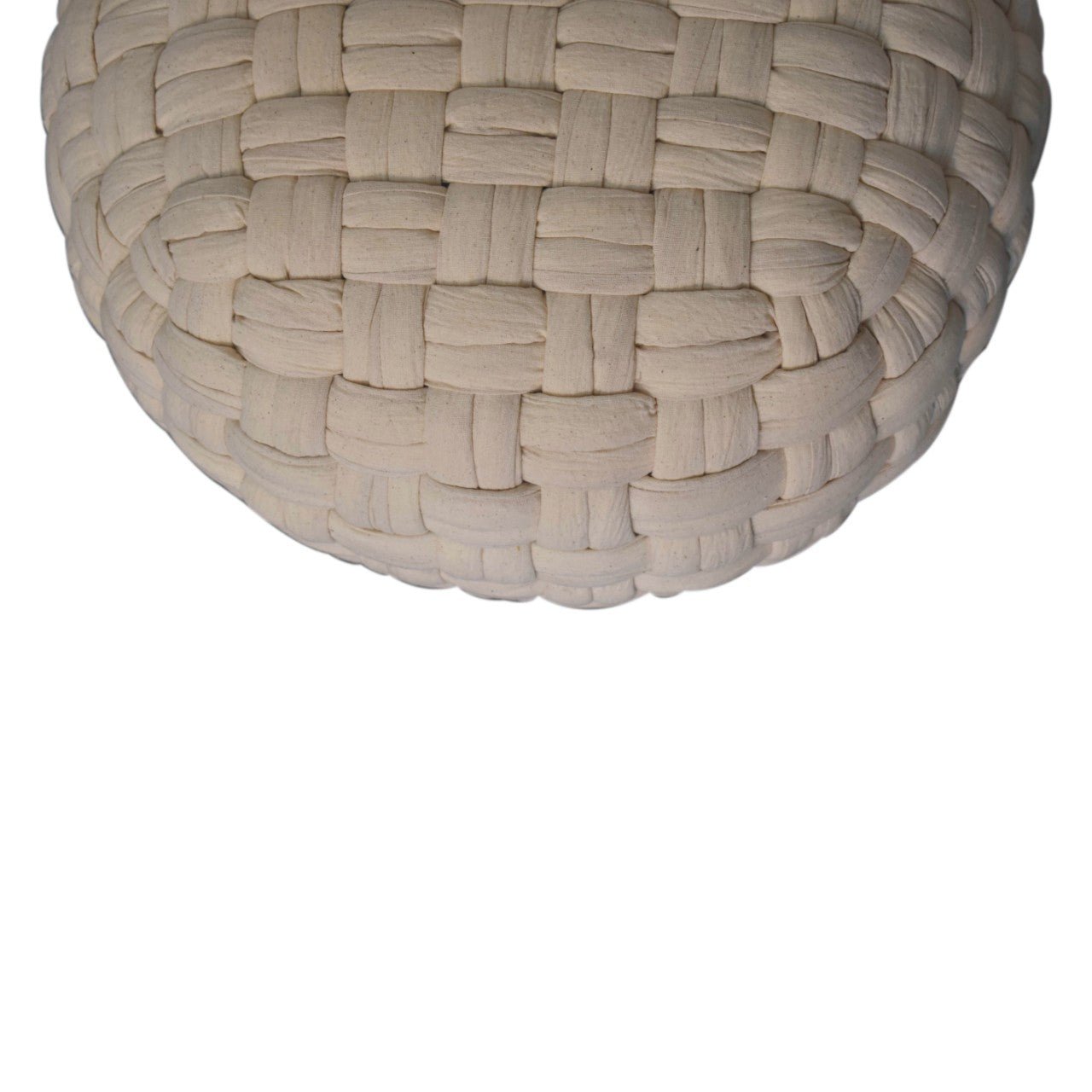 White Tube Pouffe - SILVIONIX